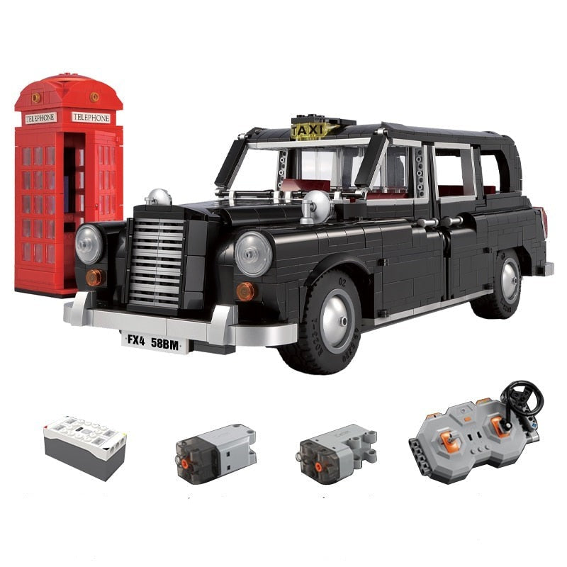 Remote Control London taxi Car Building Blocks