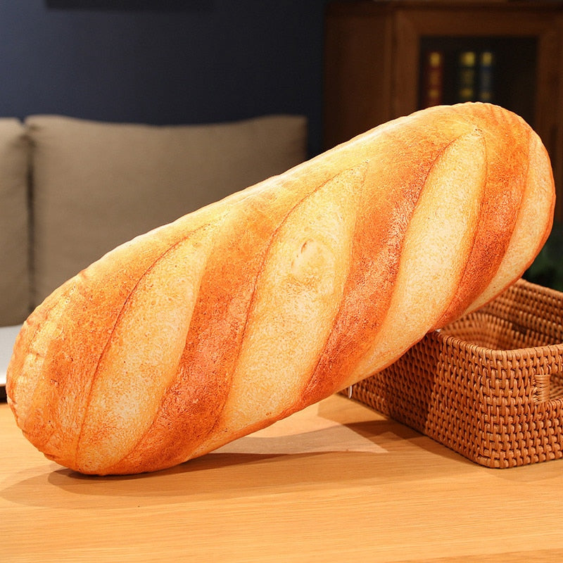 Giant French Bread Plush Pillow