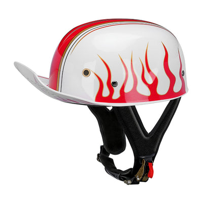 Retro Baseball Cap Half Helmet Motorcycle