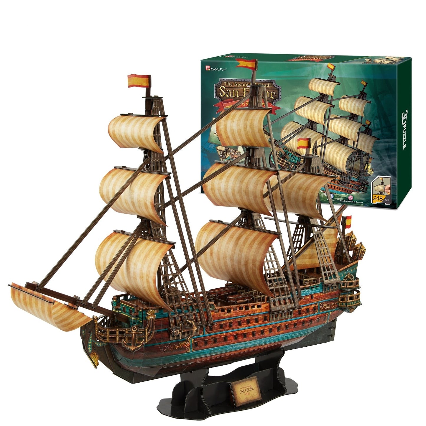 The San Felipe Sailboat Puzzle  Model kits