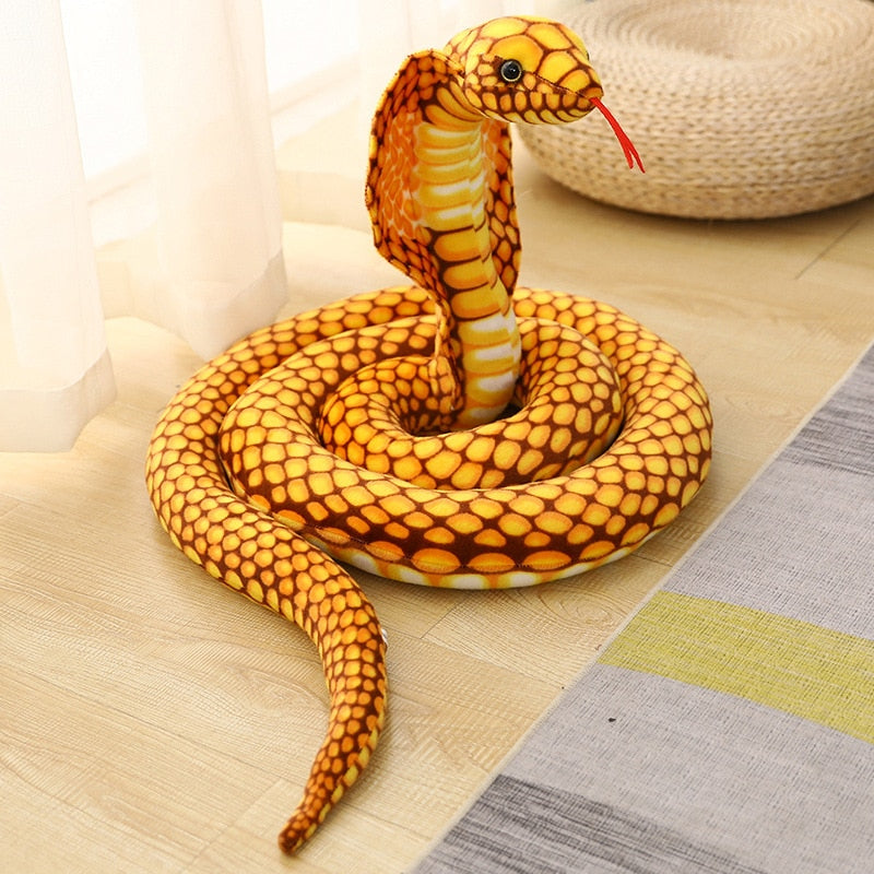 Giant Cobra Stuffed Animal Plush Toy