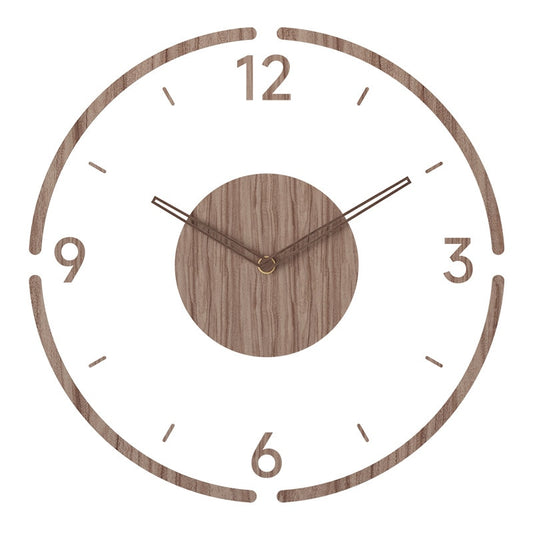 Retro Wood Wall Clock