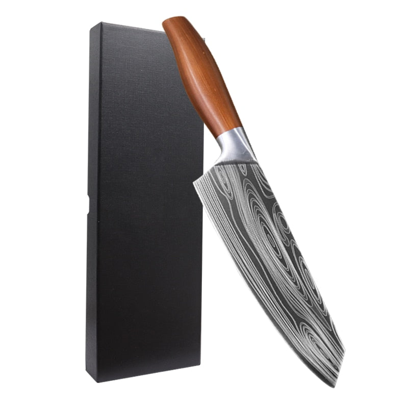 Stainless Steel Cleaver Knives Kitchen