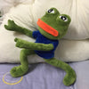 Giant Stuffed Sad Frog Plush Toy