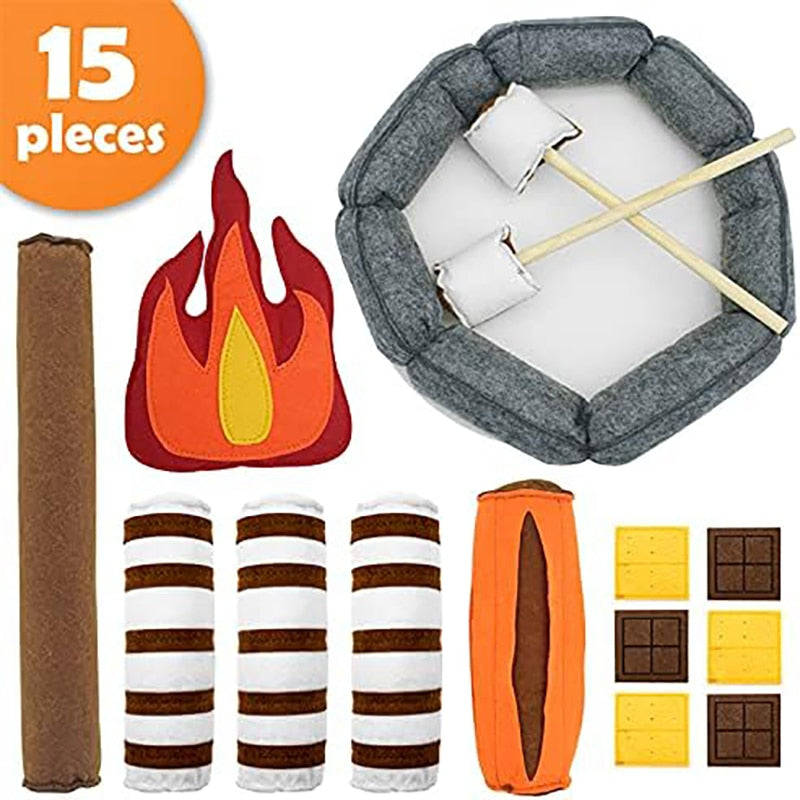 Campfire Plush Toy for Kids