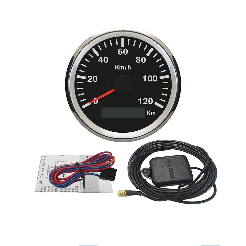 85mm GPS Speedometer 120/200km