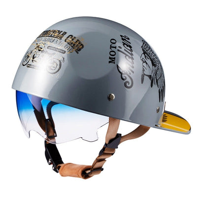 Baseball Cap Motorcycle  Scooter Helmet