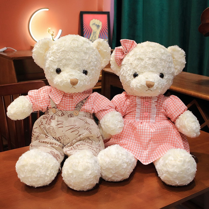 Lovely Couple Teddy Bear Plush Toys