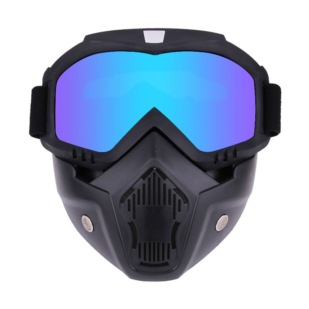 Goggles Mask Motorcycle Adjustable Dustproof