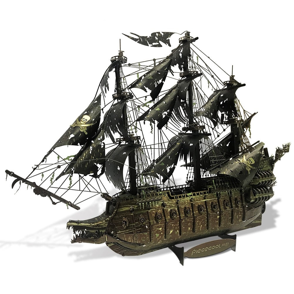 Metal Puzzle The Flying Dutchman  3D  Model Building Kits