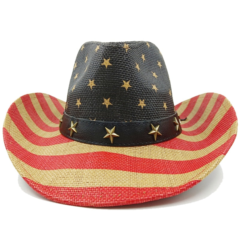 Cowboy Summer Straw Hat