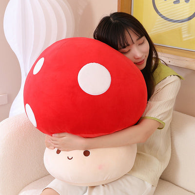 Giant Stuffed Mushroom Plush Toy  Pillow