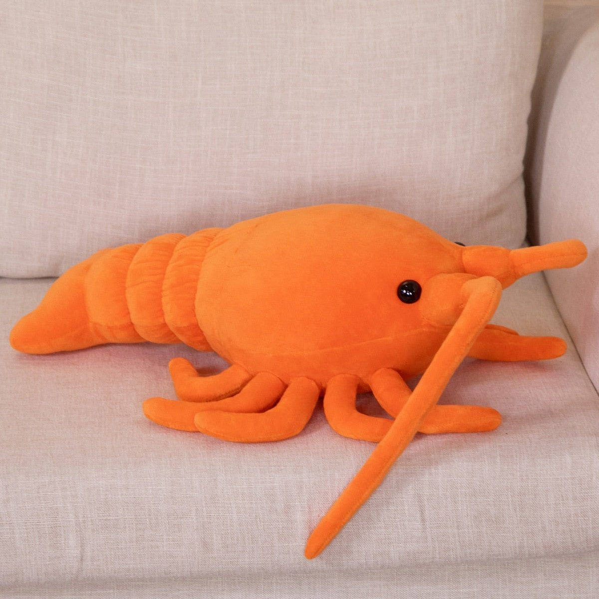 Stuffed Animal  Simulation Lobster Shrimp Pillow