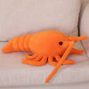 Stuffed Animal  Simulation Lobster Shrimp Pillow