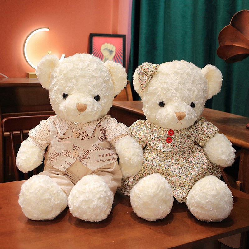 Lovely Couple Teddy Bear Plush Toys