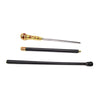 Round Handle Walking Stick with Hidden Plate Self Defense Fashion Cane