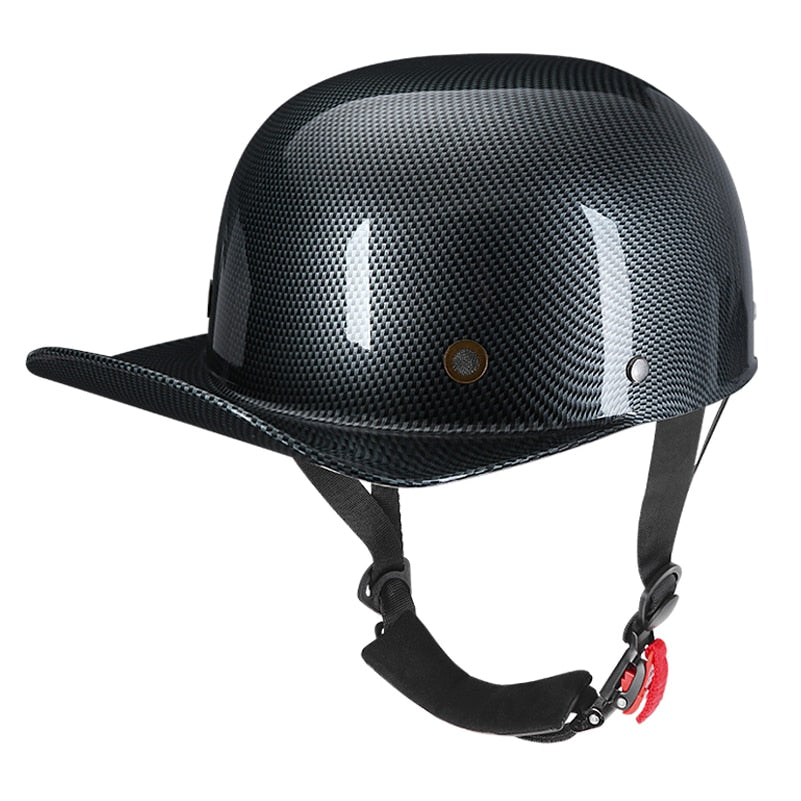 Retro Motorcycle Helmet baseball cap