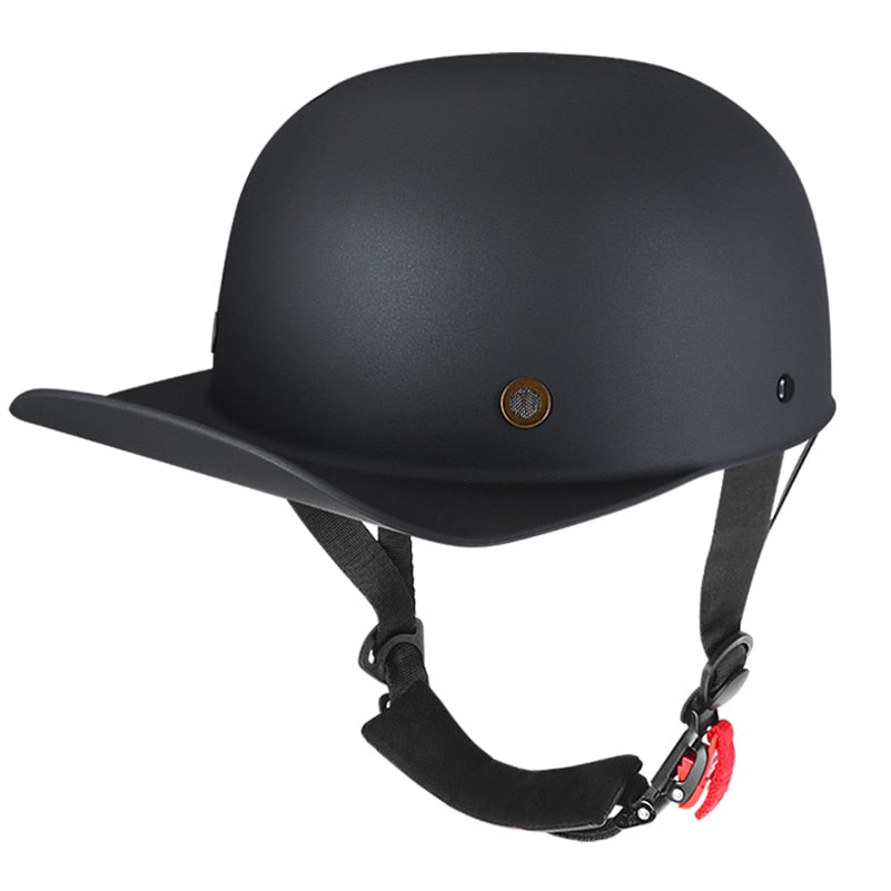 Retro Motorcycle Helmet baseball cap