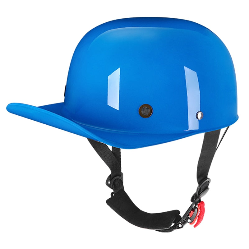 Retro Motorcycle Helmet baseball cap