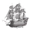 Metal Puzzle The Flying Dutchman  3D  Model Building Kits