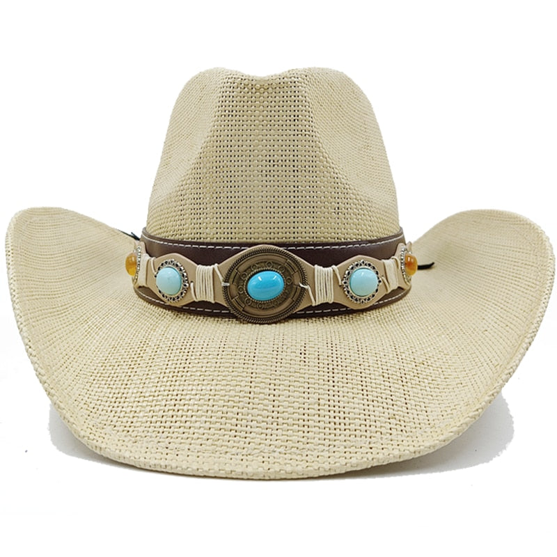 Cowboy Summer Straw Hat