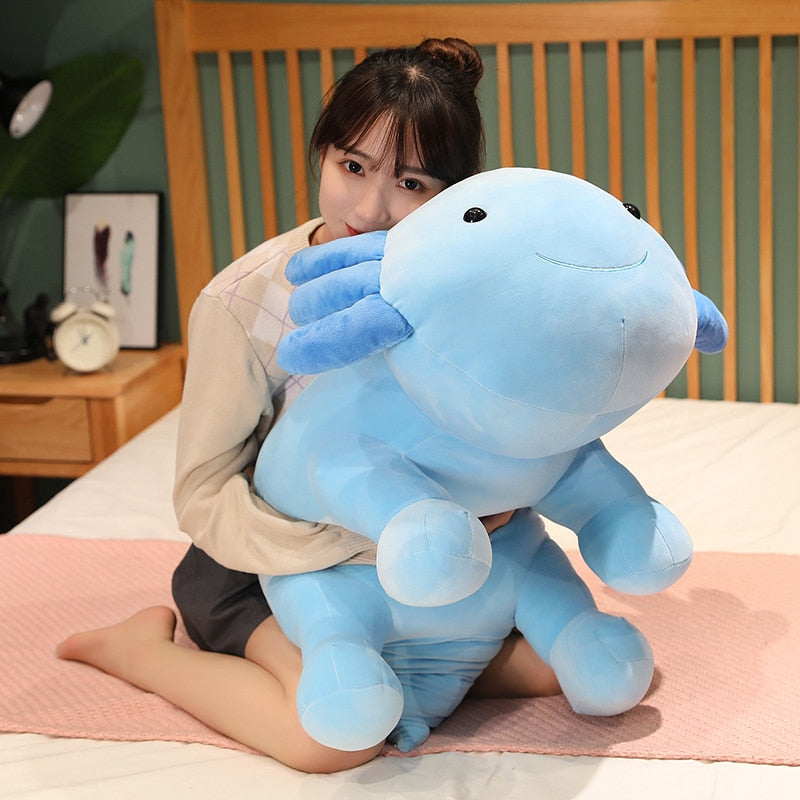 Giant Stuffed  Animal Axolotl Plush Toy