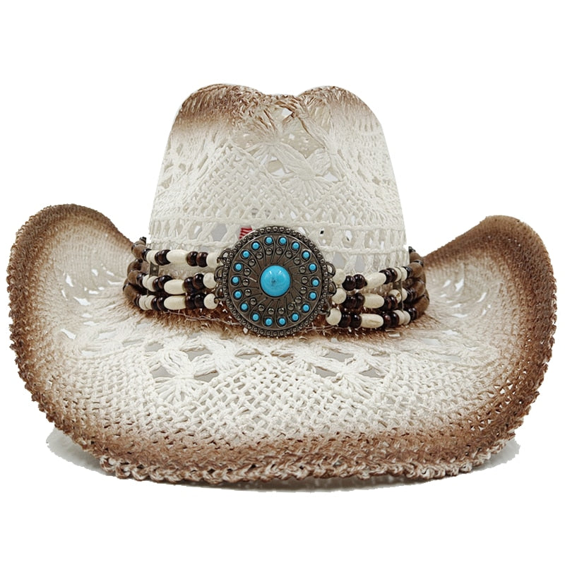 Cowboy Summer Straw Hat