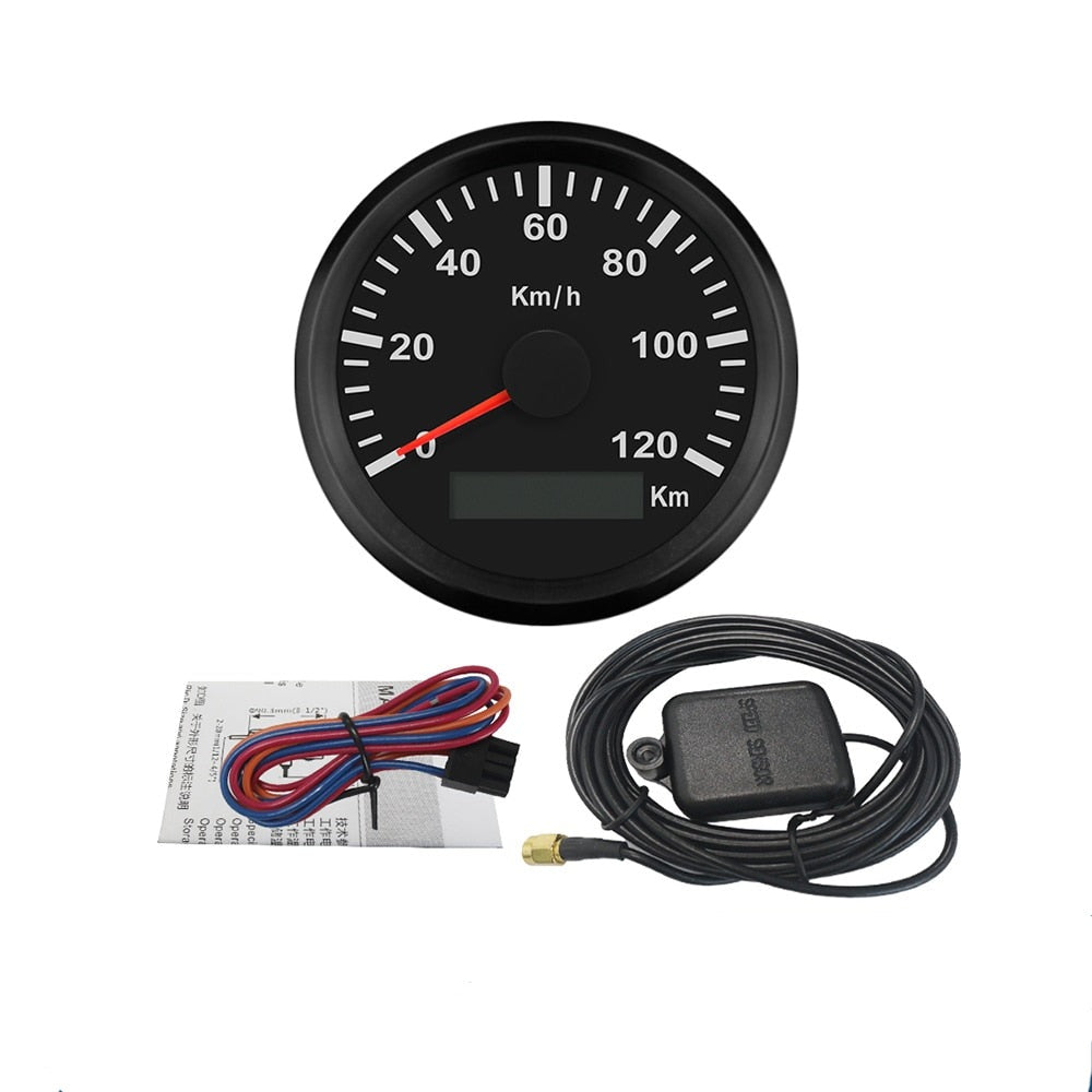 85mm GPS Speedometer 120/200km