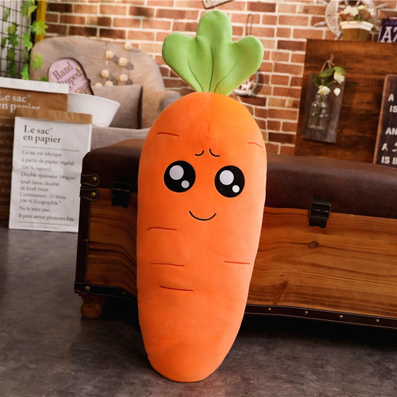 Giant stuffed Carrot Plant Plush toy Pillow