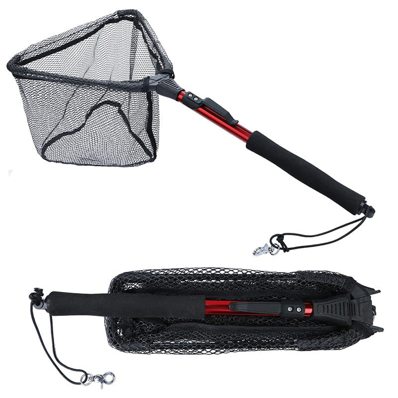 Telescopic Folding Fishing Landing Net