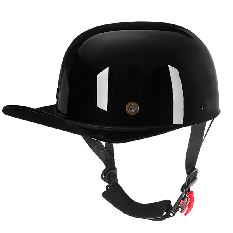 Retro Motorcycle Helmet baseball cap