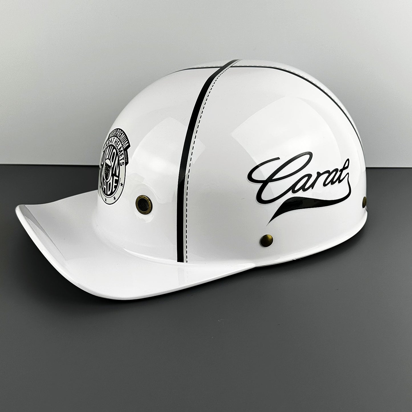 Retro Baseball Cap Half-Face Motorcycle Helmet