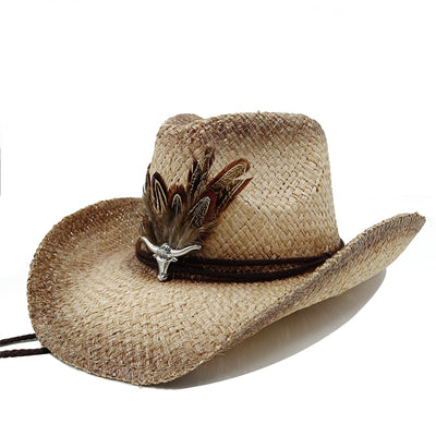 Cowboy Summer Straw Hat