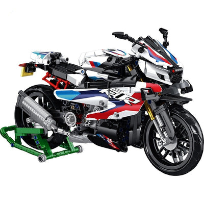 Motorbike Motorcycle Building Blocks