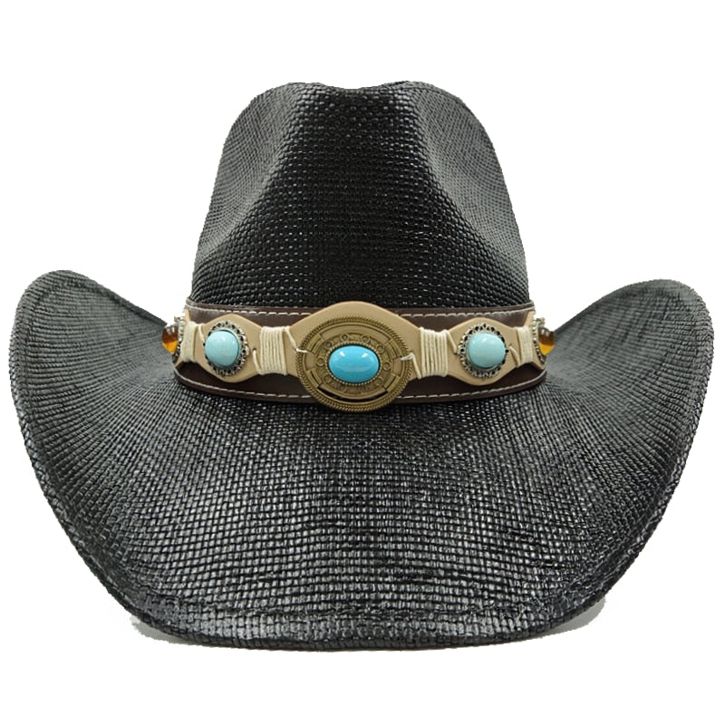 Cowboy Summer Straw Hat