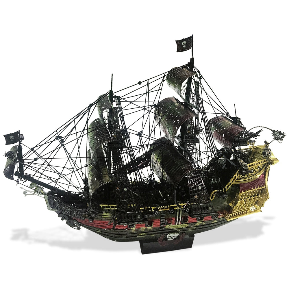 Metal 3D Puzzle The Queen Anne's Revenge Pirate Ship