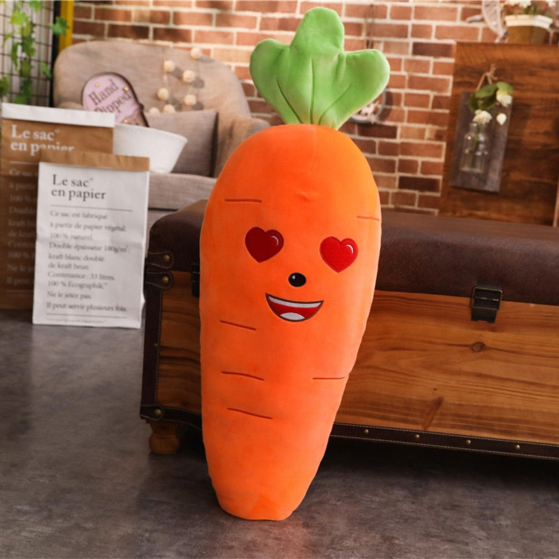 Giant stuffed Carrot Plant Plush toy Pillow