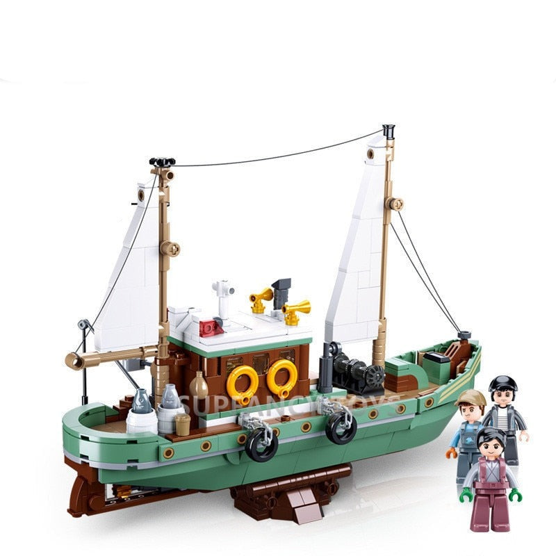 Fishing Boat Building Blocks