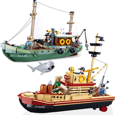 Fishing Boat Building Blocks