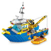 Construction Boat Station Building Blocks