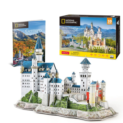 National Geographic 3D Puzzles Booklet Germany Model Kits
