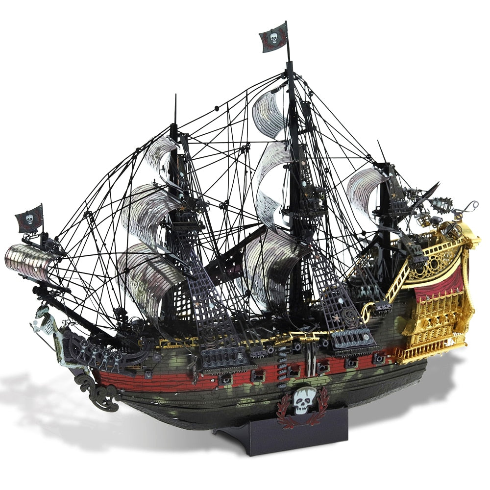 Metal 3D Puzzle The Queen Anne's Revenge Pirate Ship