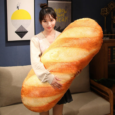 Giant French Bread Plush Pillow