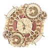 3D Wooden Puzzle Zodiac Wall Clock Time Engine Calendar