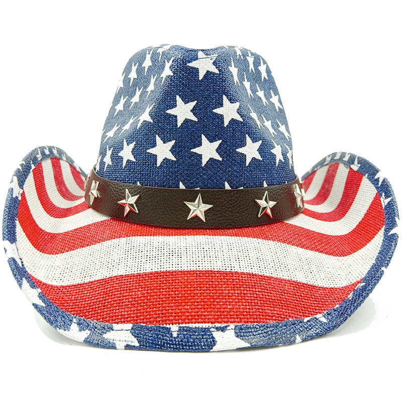 Cowboy Summer Straw Hat