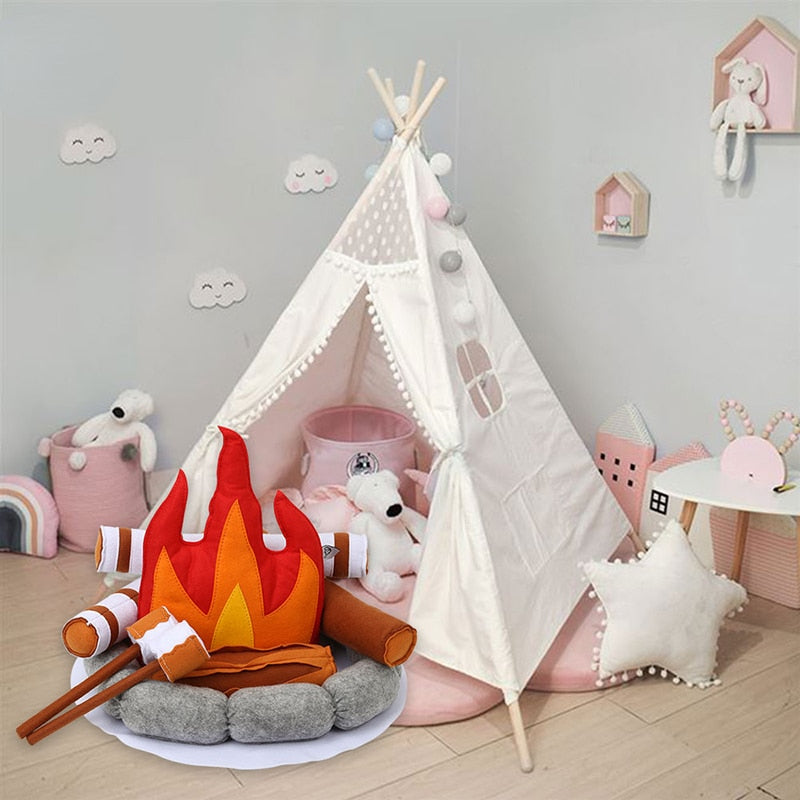 Campfire Plush Toy for Kids