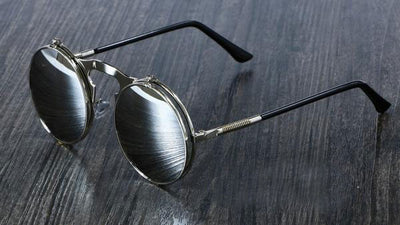 Steampunk Sunglasses  Flip Circular - Goods Shopi