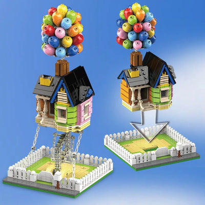 Flying Floating House Building Blocks