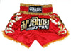 Muay thai shorts Classic Red  : CLS-018 - Goods Shopi