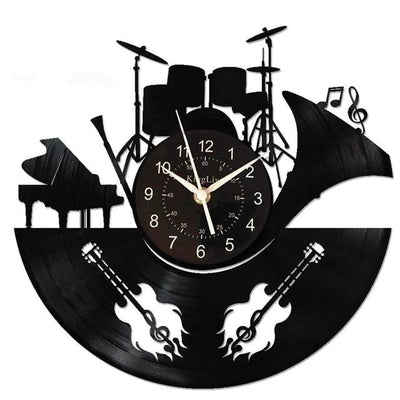Music Vinyl Record Wall Clock - Goods Shopi